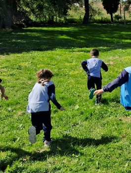 Simulacro de evacuación escolar