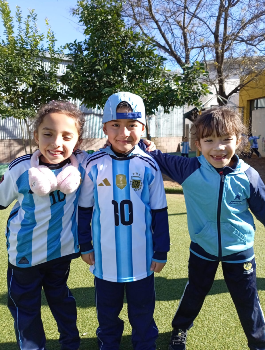 Nos sumamos a alentar a nuestra selección