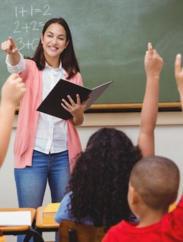 Evaluación de estudiantes a maestros de 1ro. de primaria "B"
