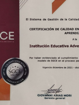 certificación de Calidad en entornos virtuales de Aprendizaj