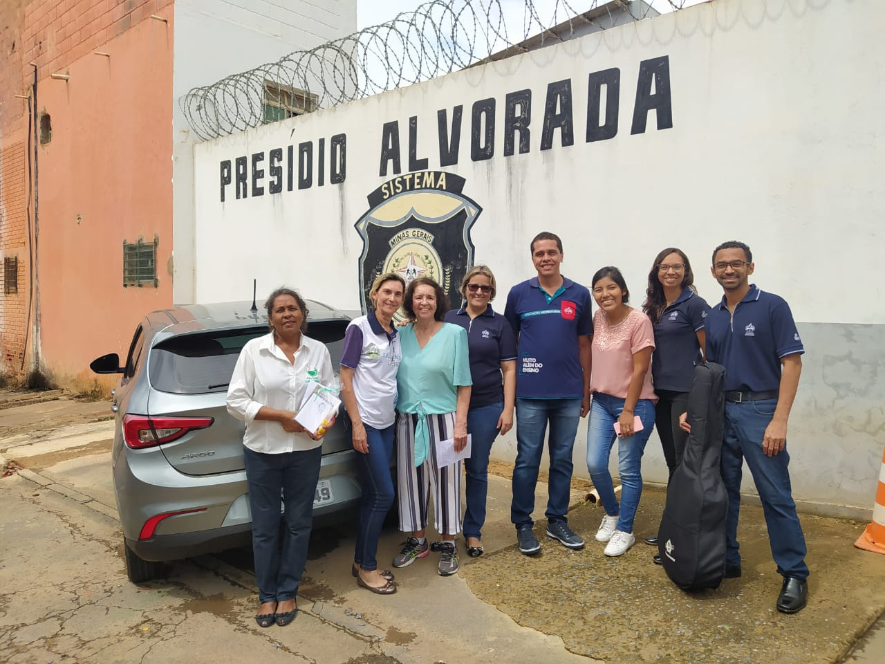 Escola Adventista realiza ação social no presídio