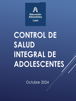 CONTROL DE SALUD INTEGRAL DE ADOLESCENTES