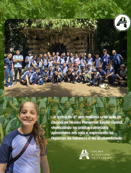 Aula de Campo ao Museu Paraense Emílio Goeldi