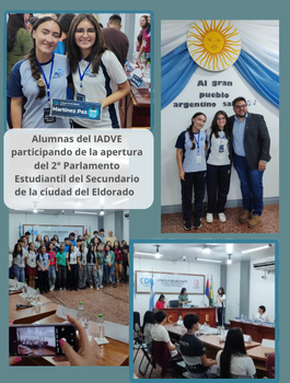 Participación del 2° Parlamento Estudiantil