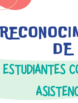 Reconocimiento mejor asistencia
