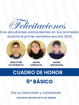 Cuadro de honor