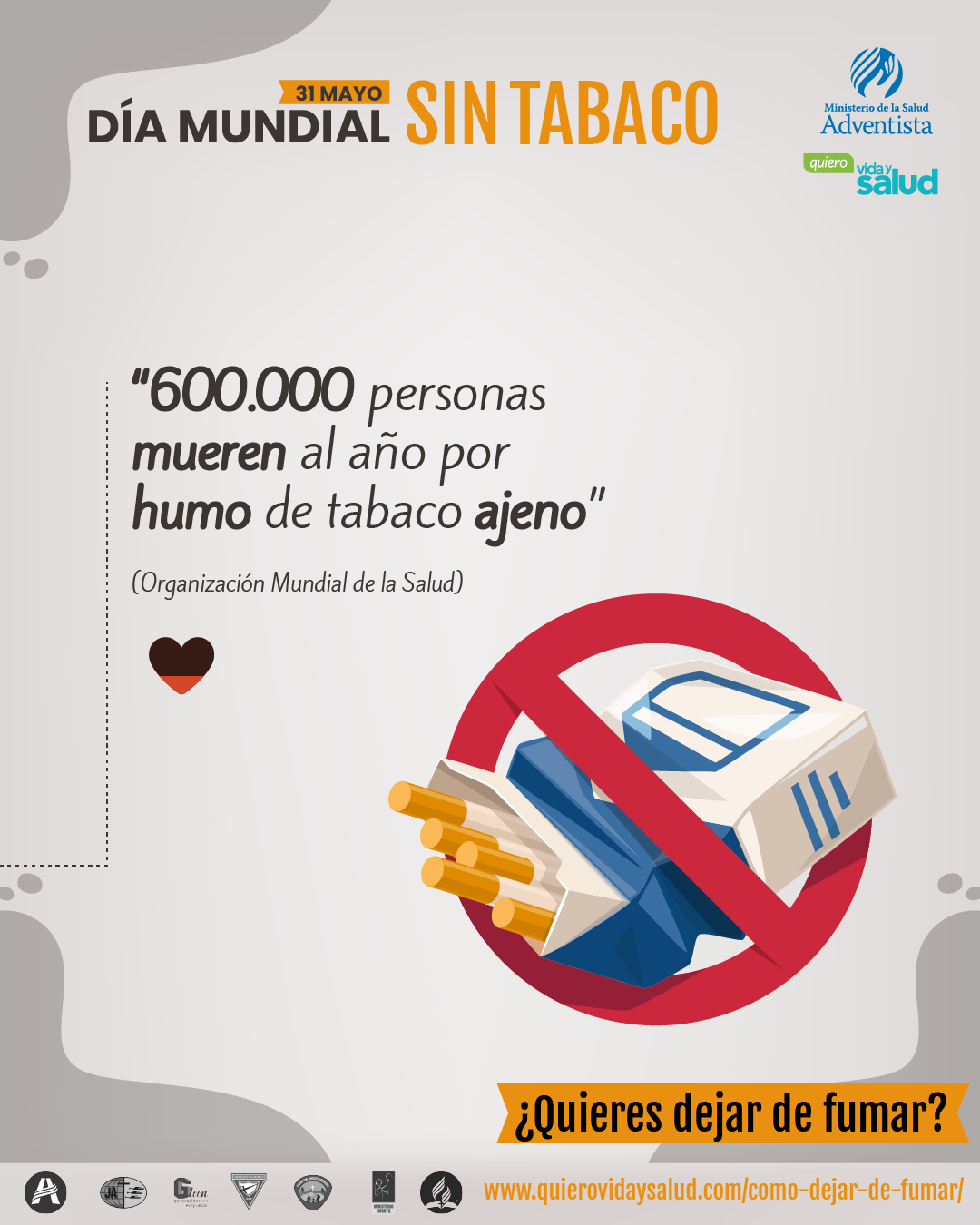 DÍA MUNDIAL SIN TABACO