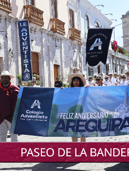 Paseo de la bandera Arequipa