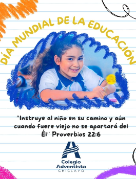 DÍA MUNDIAL  DE LA EDUCACIÓN