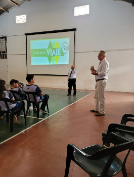 Charla acerca de seguridad vial