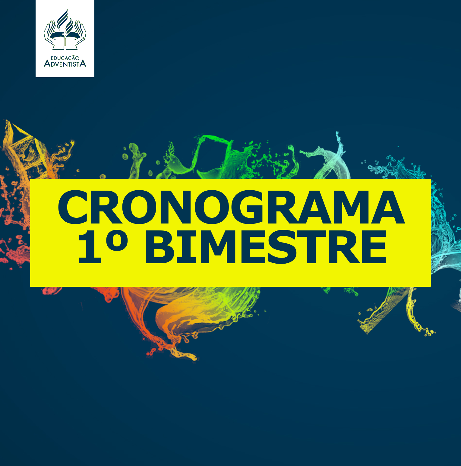 Cronograma 1º Bimestre