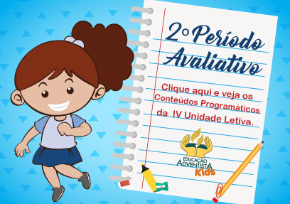 Conteúdos para 2° período avaliativo da 4ª UL