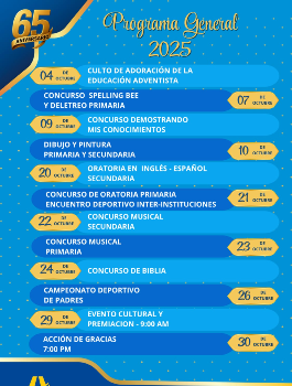 Programa 65 Aniversario