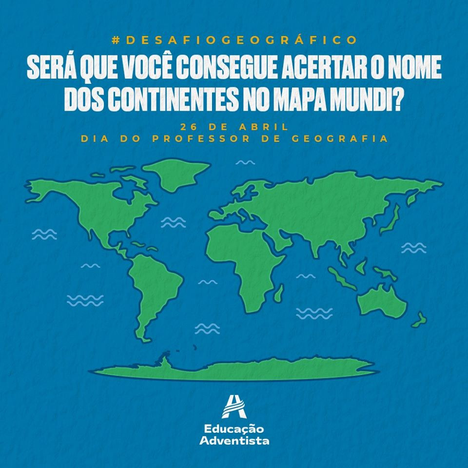 #DESAFIOGEOGRÁFICO