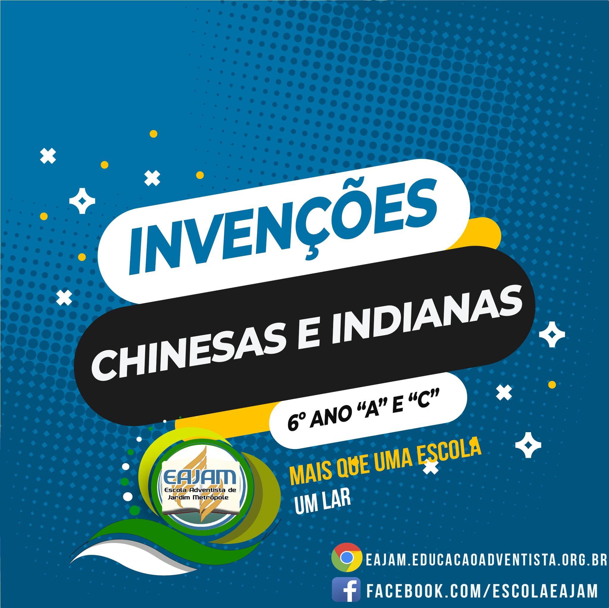 Invenções Chinesas e Indianas