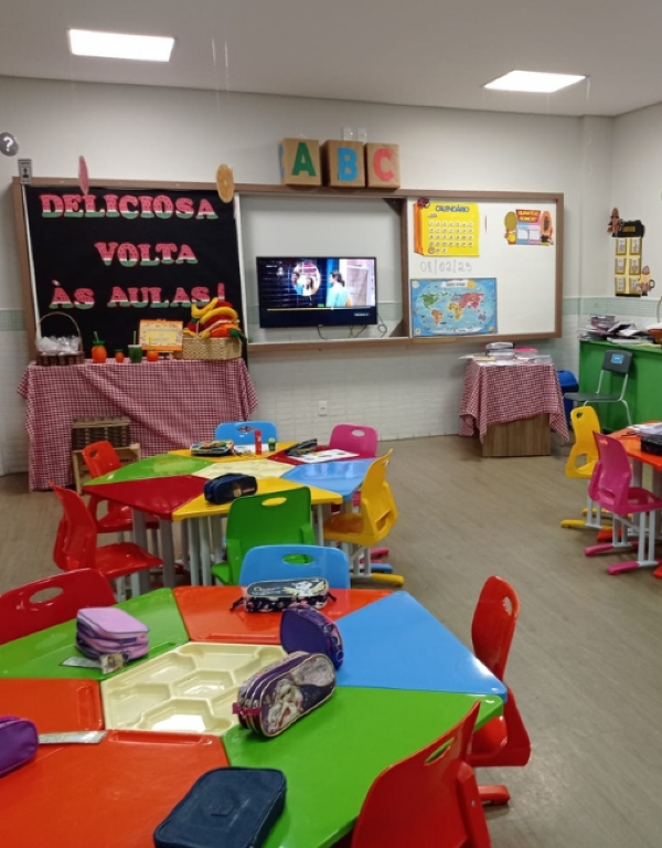 Sala de aula educação Infantil
