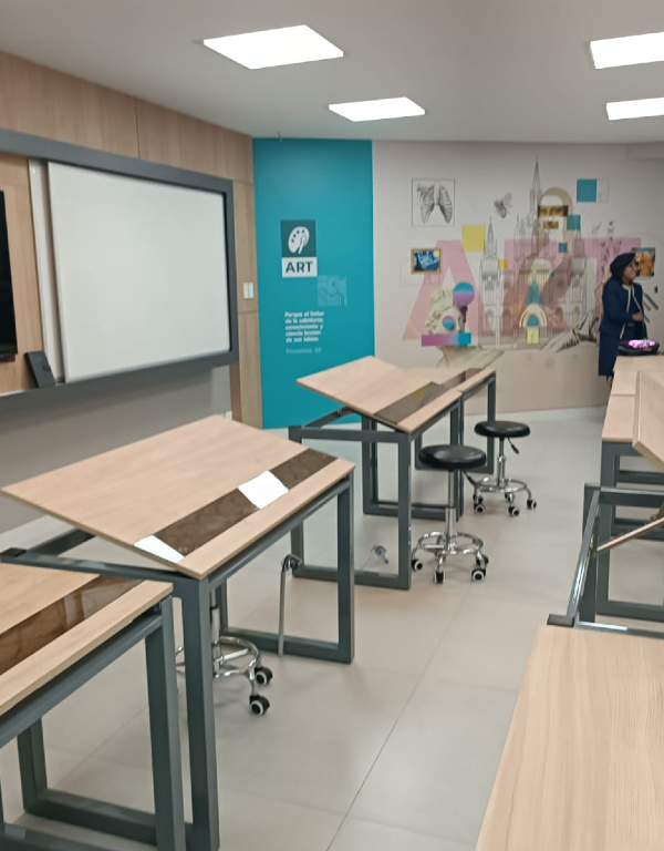 Aula de Artes Plásticas