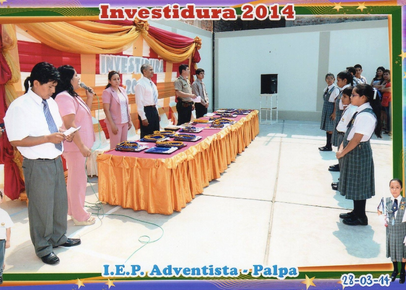 2014 - Investidura escolar