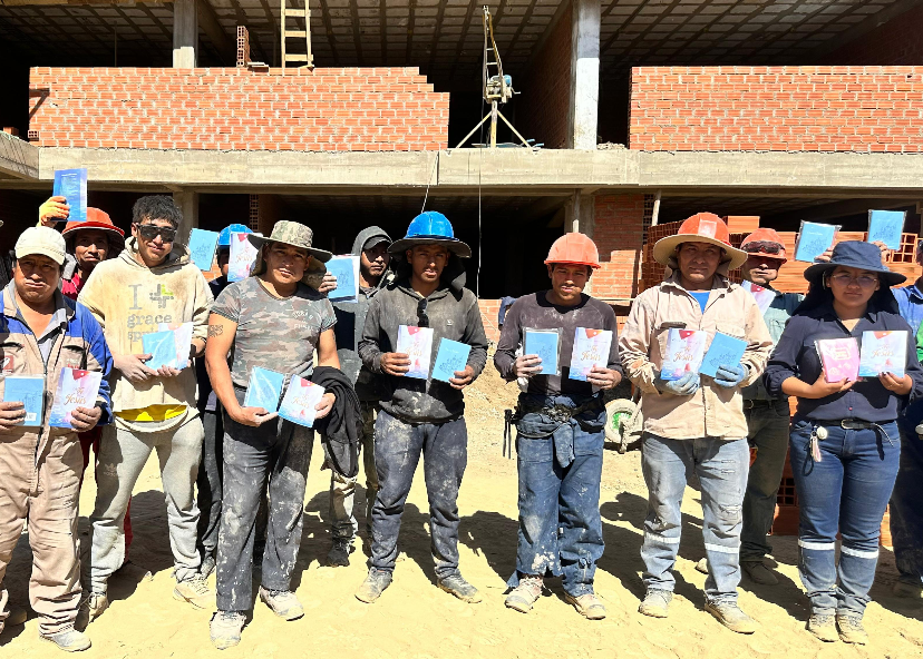 Evangelización en la obra