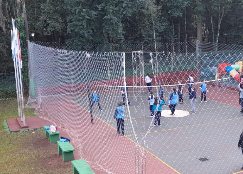 Redes de contención para el playón deportivo