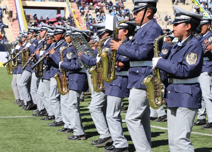 Campeones categoría B del concurso de Bandas