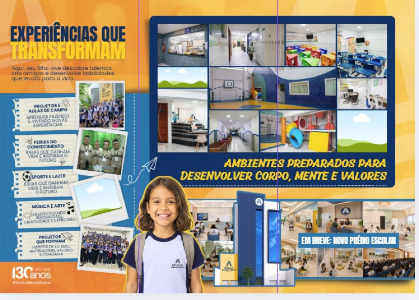 A escola que transforma, segue em transformação...