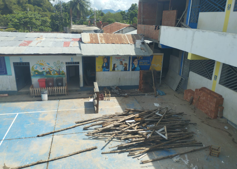 Construcción del baño