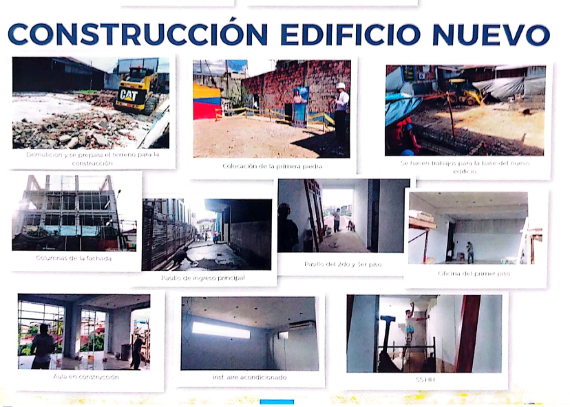 Construcción del nuevo Edificio