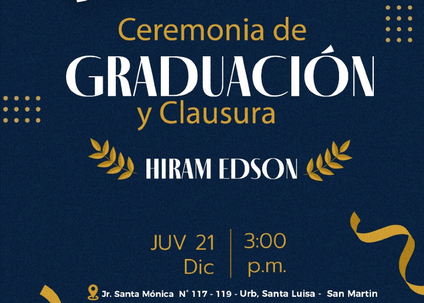 Graduación y clausura 2023