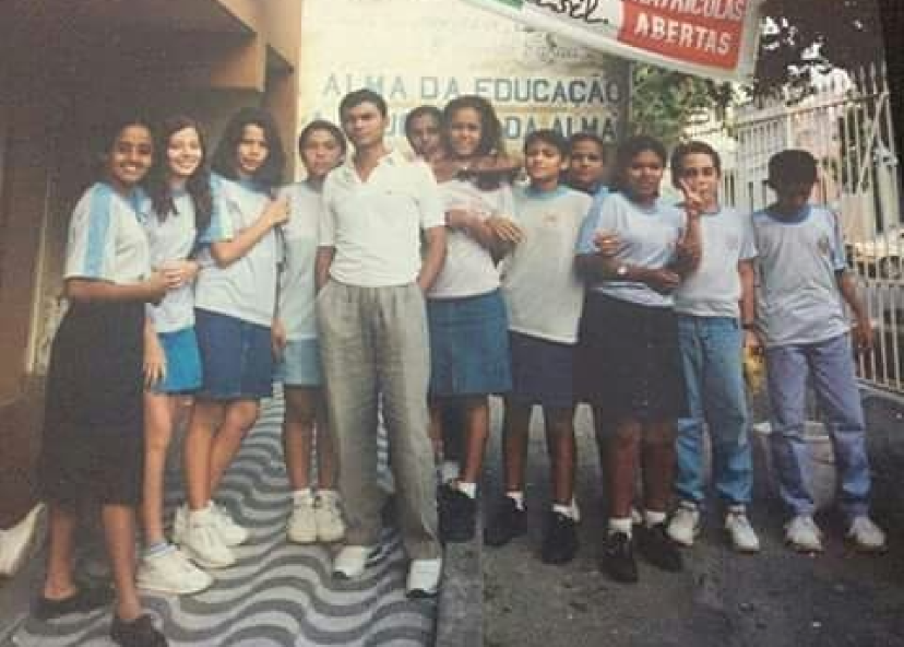 Nossa escola na década de 80
